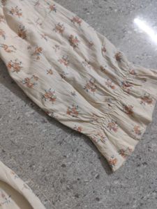 Country Girl Floral and Lace detail dress