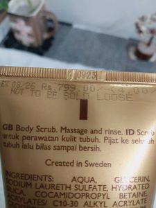 Oriflame Milk&amp;Honey Sugar Scrub