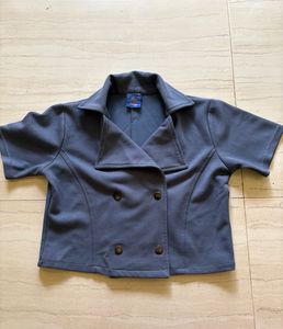 Buttoned Up Crop Top