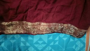 Elegant Maroon Blouse