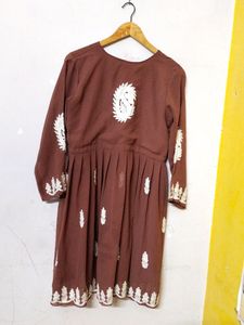 Hot Girls Brand Flared Dress For Women