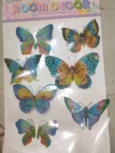 Butterfly Room Decor Stickers 8D