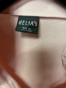 Night Wear | Shirt | Baby Pink Colour