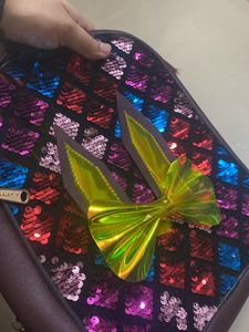 Sequin Bunny Backpack