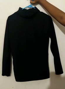 New Black Polo Neck Top 🐈‍⬛🖤