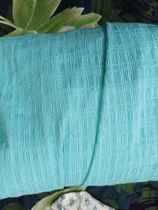 Blue Highneck Dress