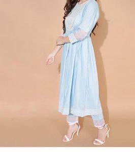 Blue Kurti (set Of 3)