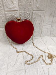 Heart Shape Clutch - New