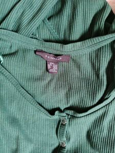 🎁Buy 1, Get 1 Free🎁XL/ 2XL Green Bodysuit Top
