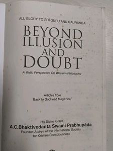 Beyond Illusion and Doubt