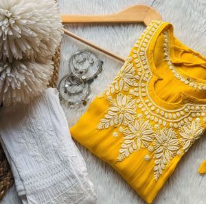 Chikankari Kurti