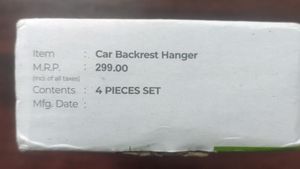 Car Seat Hanger