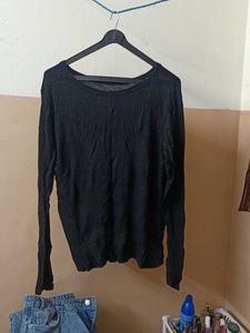 Black Long Sleeve Top