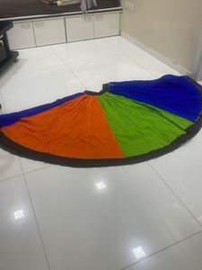 Elegant Blue Ethnic Skirt