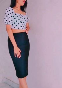 Shein Polka Dot Cute Top 🎀
