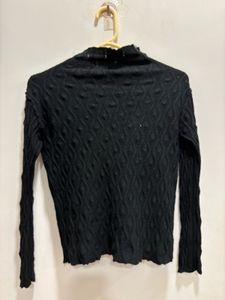 Black Turtle Neck Sweater