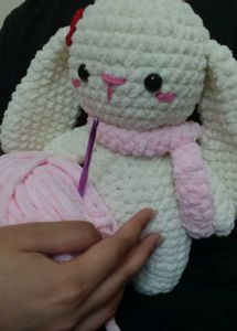 Handmade Crochet Cute Plush Bunny
