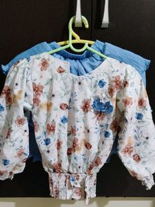 Gorgeous Stylish Top With Beautiful Skirt