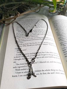 "A" Letter Pendant With Chain