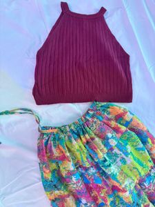 Top And Skirt