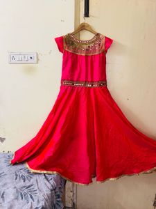 Pink Ethnic Dress