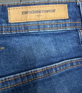Zara Blue Denim Jeans