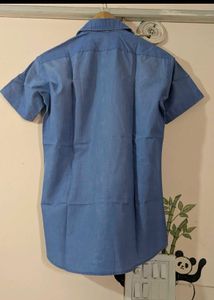 Blue Short Sleeve Shirt