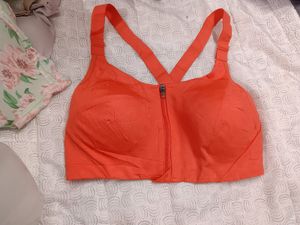 Front Zip Sports Bra