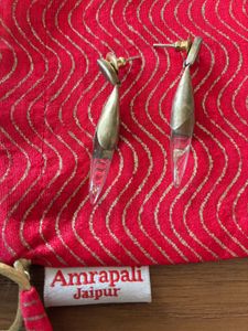 Amrapali Silver flower bud Earrings