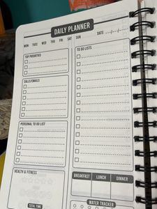 A Daily Planner Which Help You To Plan Your Day