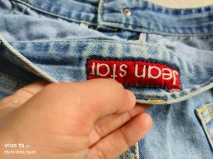 Denim Mini Skirt