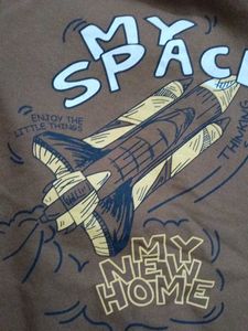 Brown &#39;My Space&#39; Sweatshirt
