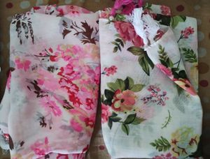 Pack of 2- Brand New Printed Stoles