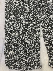 Printed Black Comfortable Pyjama