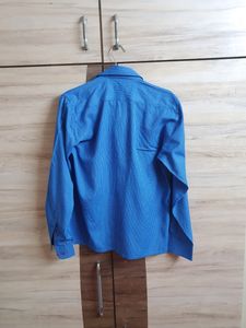 Mens Blue Colour Checks - Casual Shirt