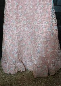 Baby pink lehnga for marriage