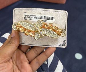 Sparkling Gold Hair Clip