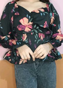 Floral Print Top