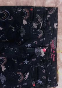 Patterned Jeans