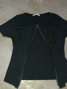 Black Crop Top