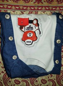 Denim Hooded Jacket