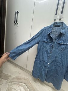 Denim Shirt Dress