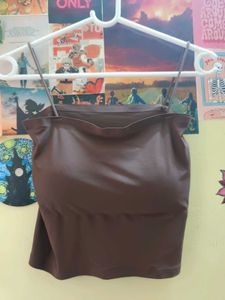 Brown Tube Top