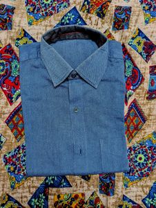 Blue Long Sleeve Shirt