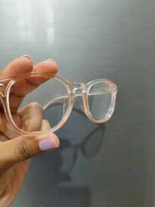 Transparent Unisex Eyeglass Frame