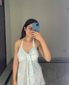 Blue Cotton Dress