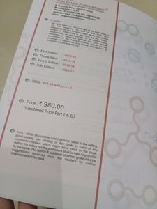 ISC Chemistry Class 11th Textbook