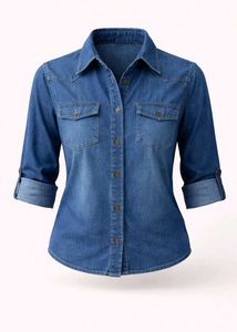 Denim Western Shirt