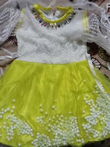 Cute Yellow Party Dress