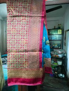 Like New Saree.Falls And Pico Done.